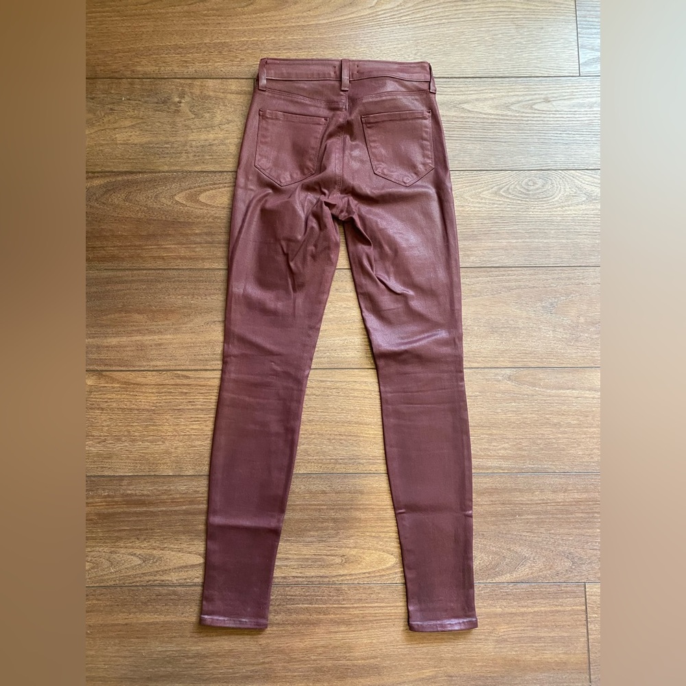 L’AGENCE Margot Coated Skinny Jeans - Picture 5 of 10